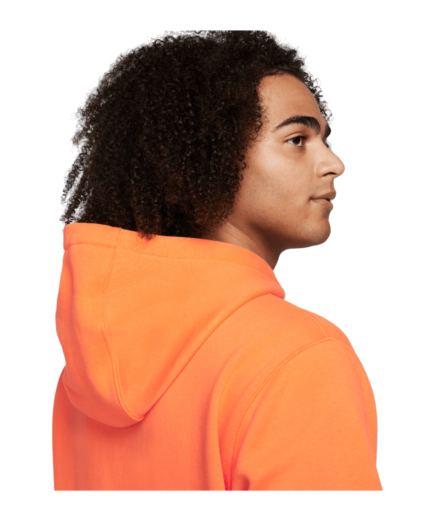 Nike Club Fleece Hoody Orange F885