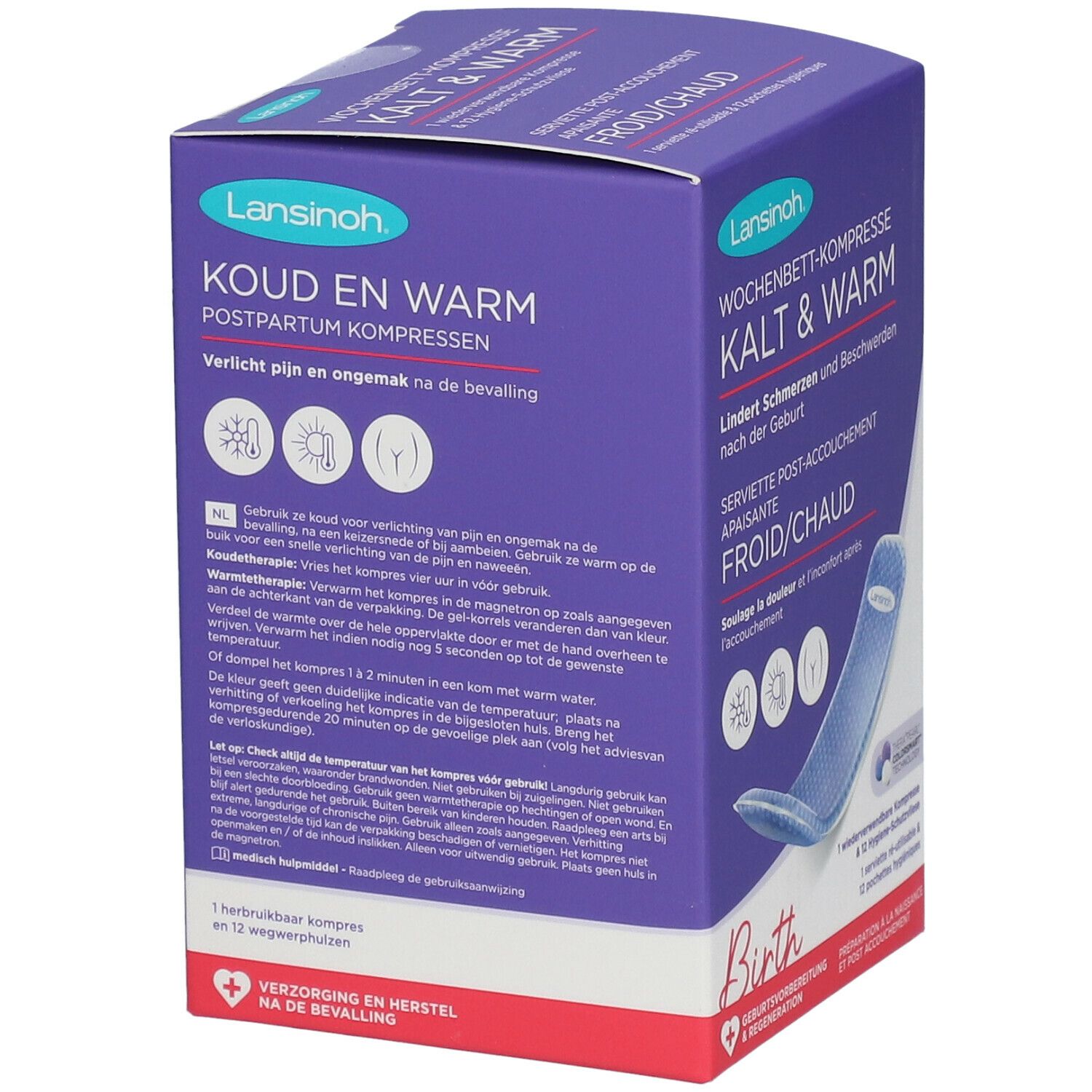 Lansinoh® Wochenbett-Kompresse Kalt & Warm