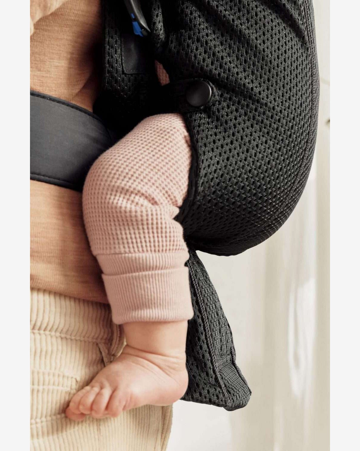 Mini Bæresele Nyfødt – Ekstra Nærhet – Baby Carrier 0-12m, Black