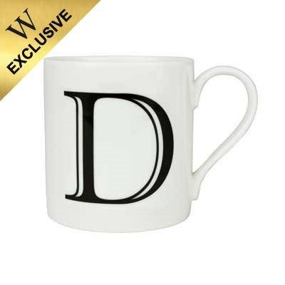 Waterstones Letter Mug D