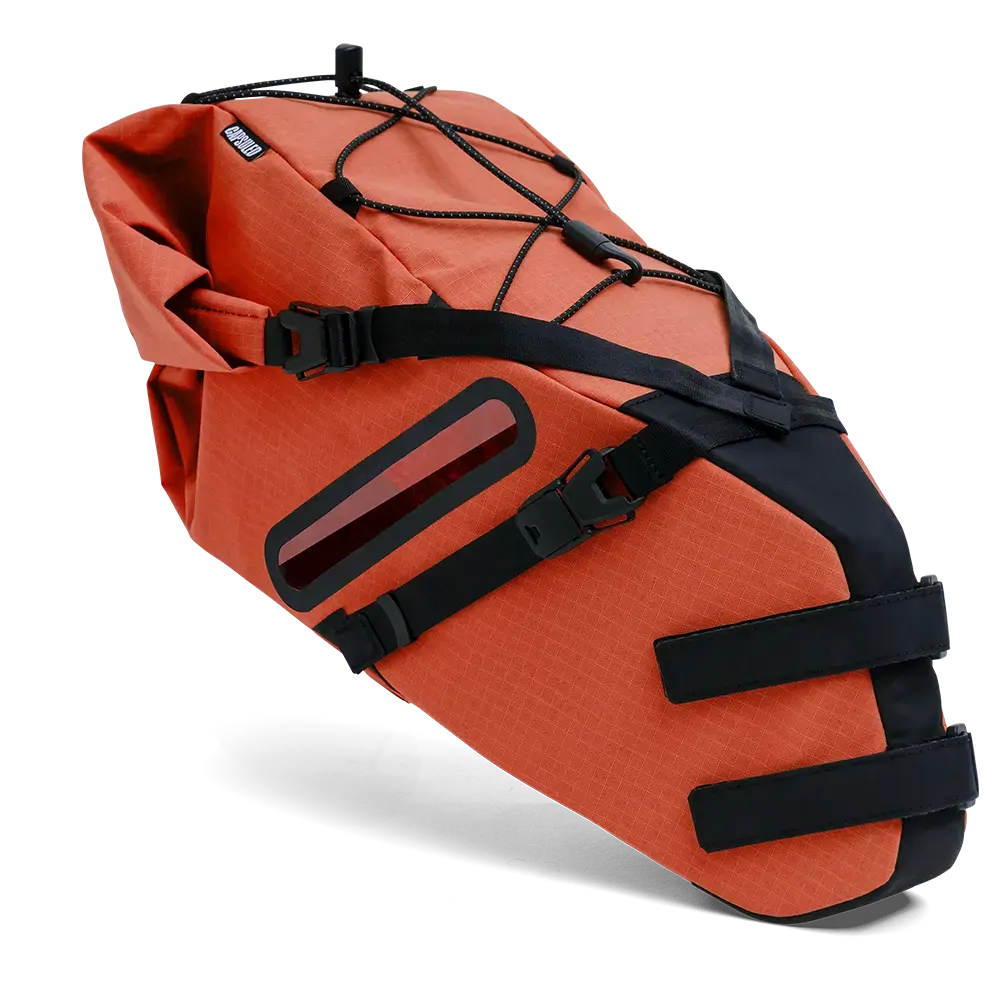 Capsuled Zadeltas 14L Oranje