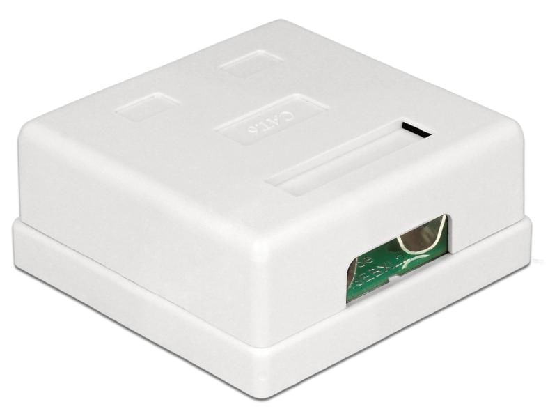 Delock Gehäuse Cat.6 LSA 2-fach Gehäuse,