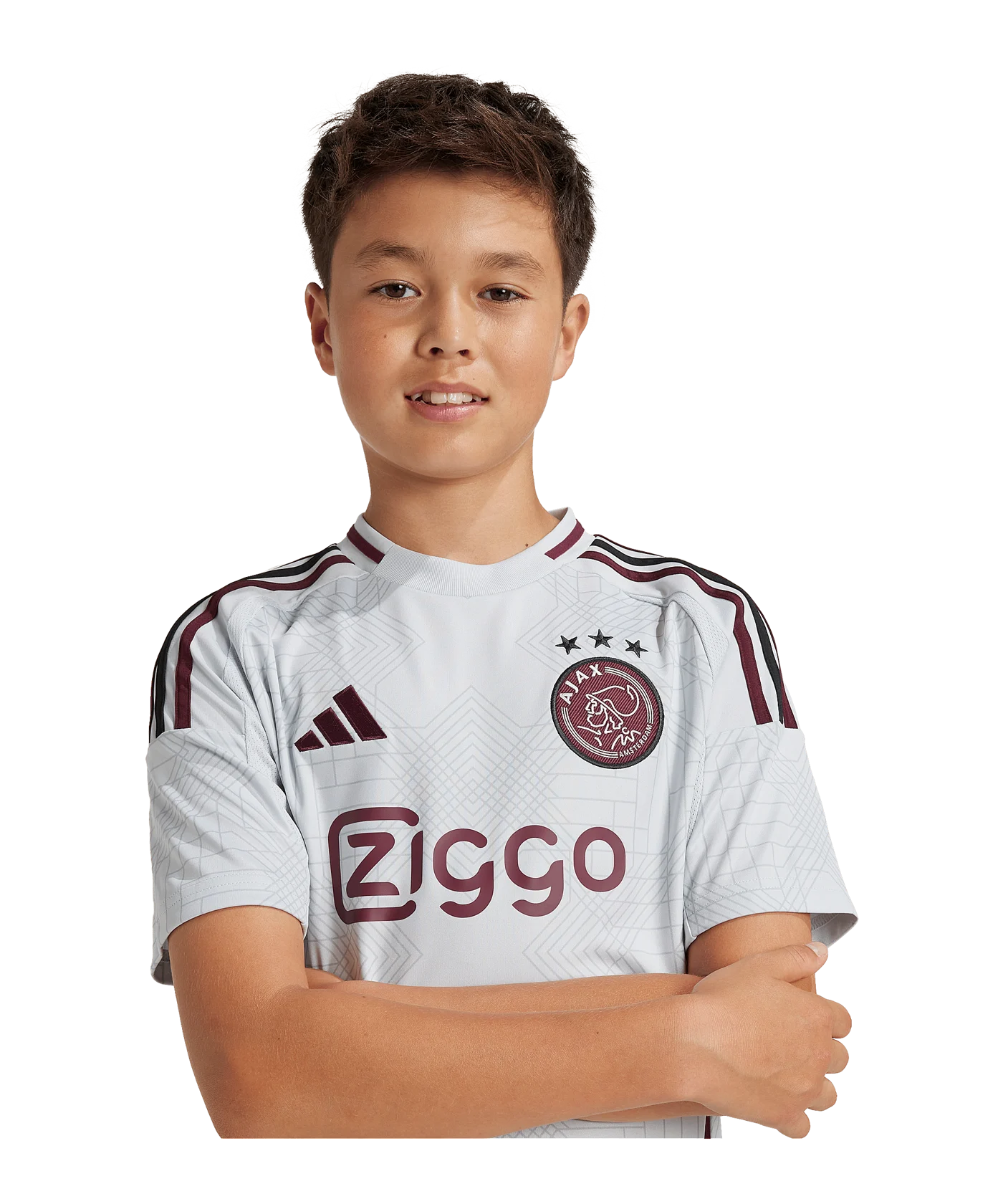 adidas Ajax Amsterdam Trikot 3rd 2024/2025 Kids Grau