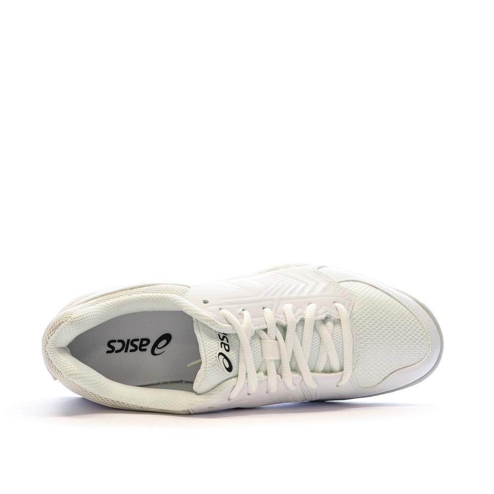 Asics Chaussures de Tennis Blanches Homme Asics Gel Dedicate 5