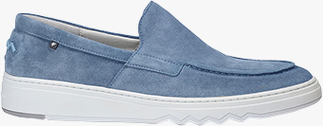 FLORIS VAN BOMMEL lichtblauwe floris van bommel loafers sfm-40028
