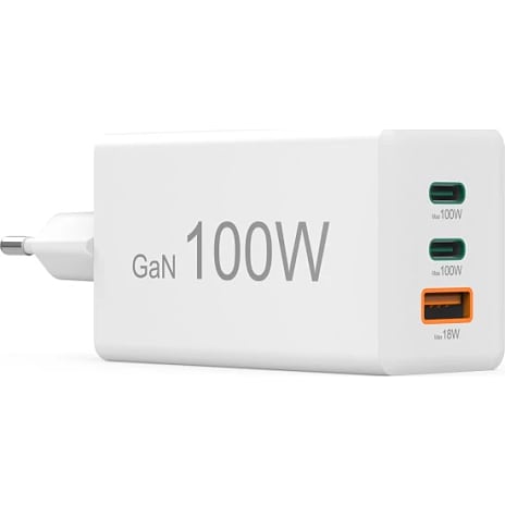 HAMA lader 100 W - hvid