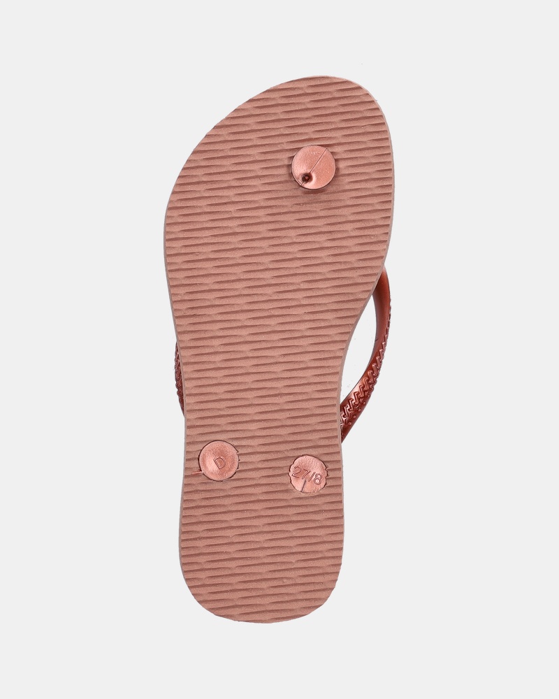 Havaianas Slim Animals Slippers  - rose goud