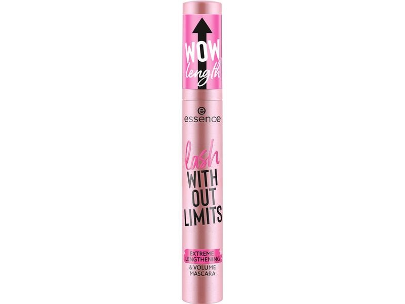essence Mascara Without Limits and Volume Ultra Black Wimperntusche für extra lange und voluminöse Wimpern