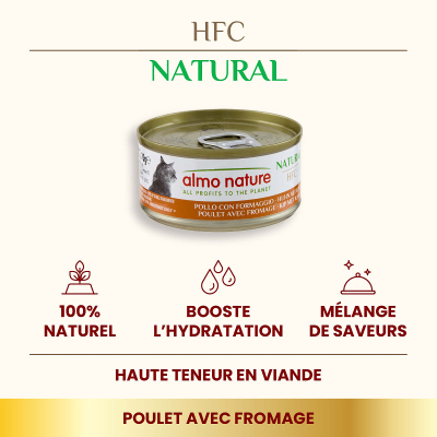 Almo Nature HFC Natural Huhn & Käse 70g