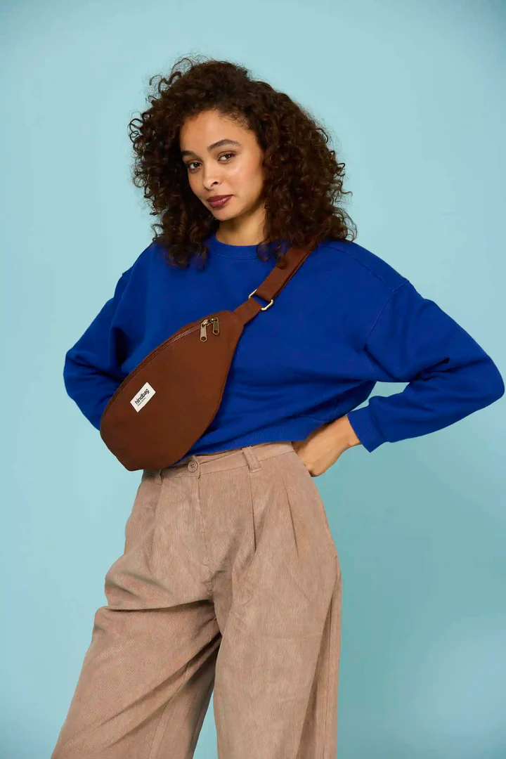 Sac banane L Sasha Chocolat