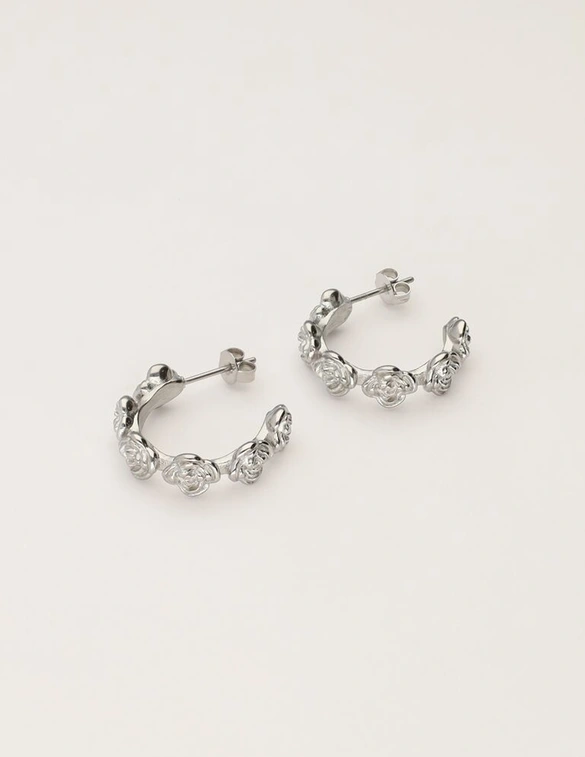 My Jewellery Vintage oorringen met rozen MJ11266