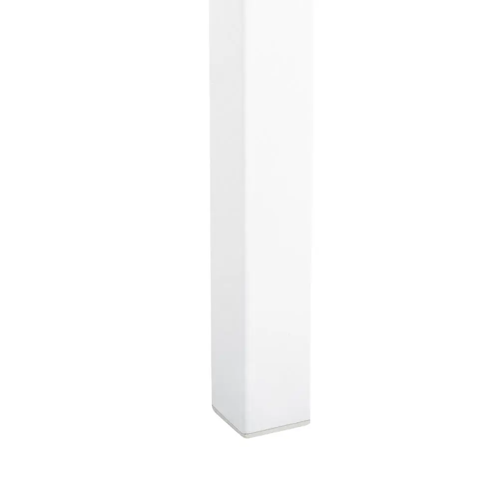 CUSSET - Tweepersoonsbed - Wit - 140 x 200 cm - Metaal
