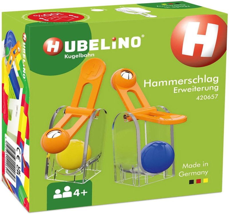 Hubelino - Hamerslag Uitbreiding - Knikkerbaan - 6 Delen