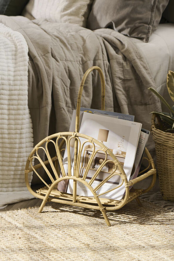 Ib Laursen Magasinholder rattan Brun