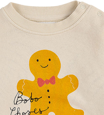 Bobo choses Sweatshirt - Baby Grigerbread - Offwhite