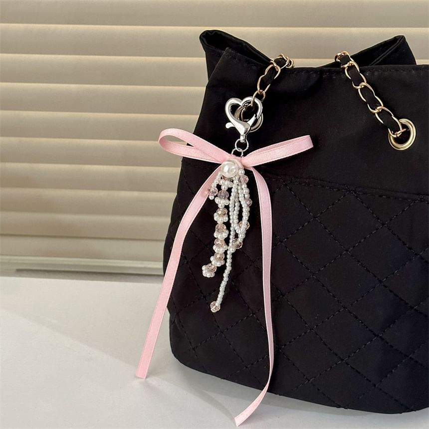 Epoch - Lint Faux Parel Tas Charm