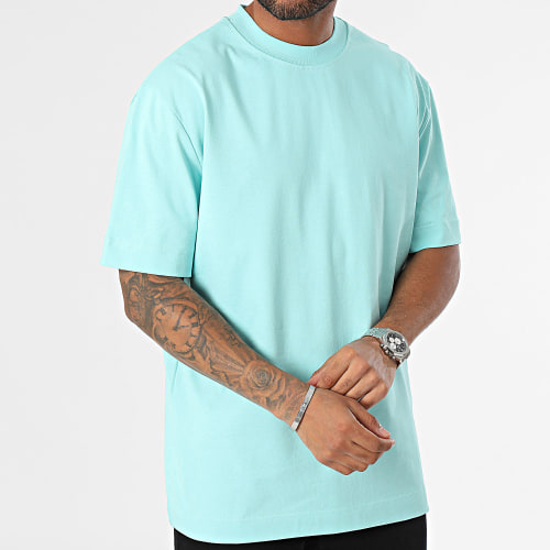 Tee Shirt Oversize Large Turquoise