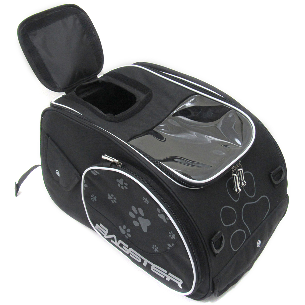 Bagster - Sacoche de réservoir pour animaux Puppy Noir