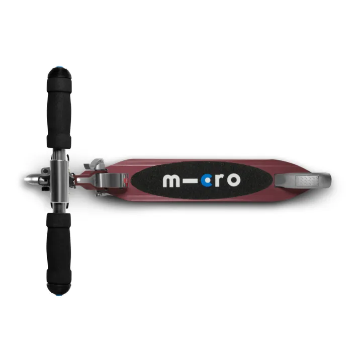 Micro Trottinette Micro Sprite LED | Rouge foncé