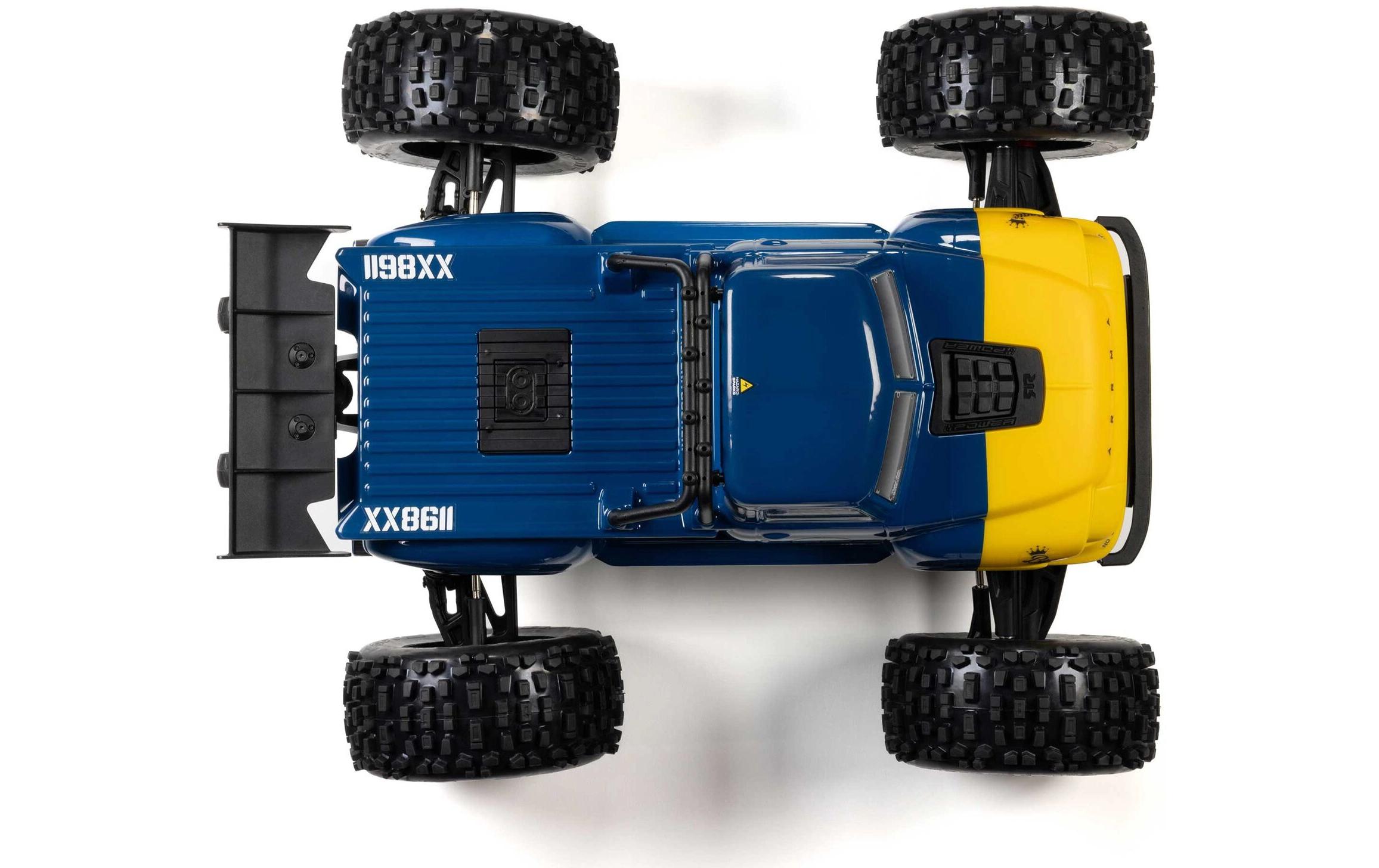 Monster Truck Notorious 6S 4 x 4, Blau ARTR, 1:8<br>Brushless Off-Road Stunt-Truck