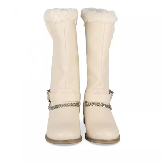 Bottes BEIGE LOVELY SKULL