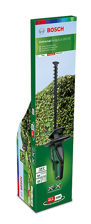 Taille-haie batterie universal hedge cut 18-55 sans fil