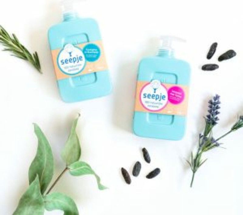 Seepje Handzeep - Eucalyptus en Rozemarijn’- Natuurlijke Ingredienten - 8 x 300ML