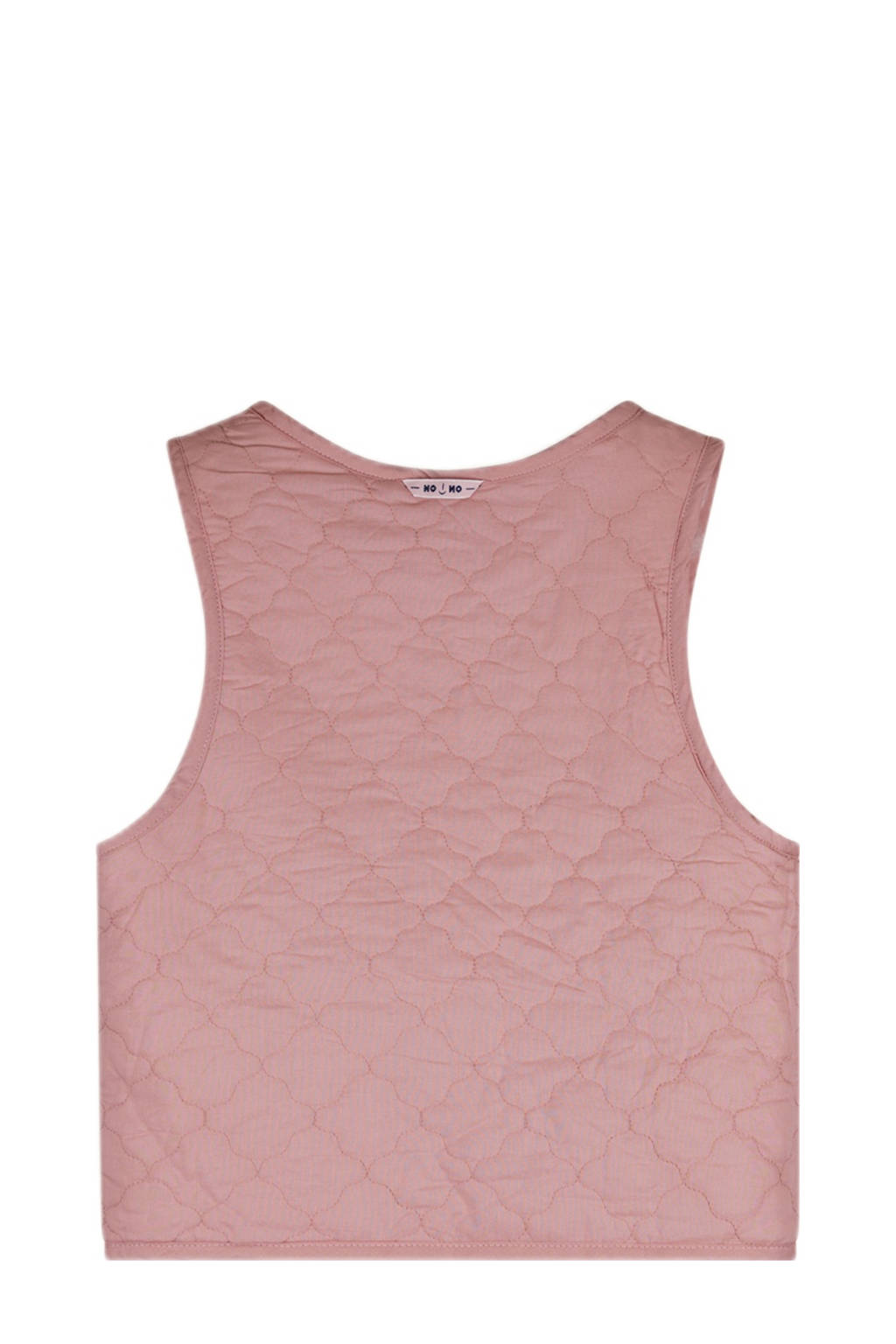 NONO reversible gilet Katya lichtroze/roze