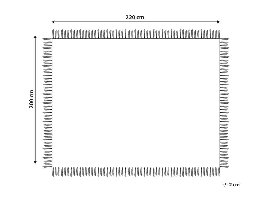 Couvre-lits YERBENT Coton 200 x 220 cm Taupe