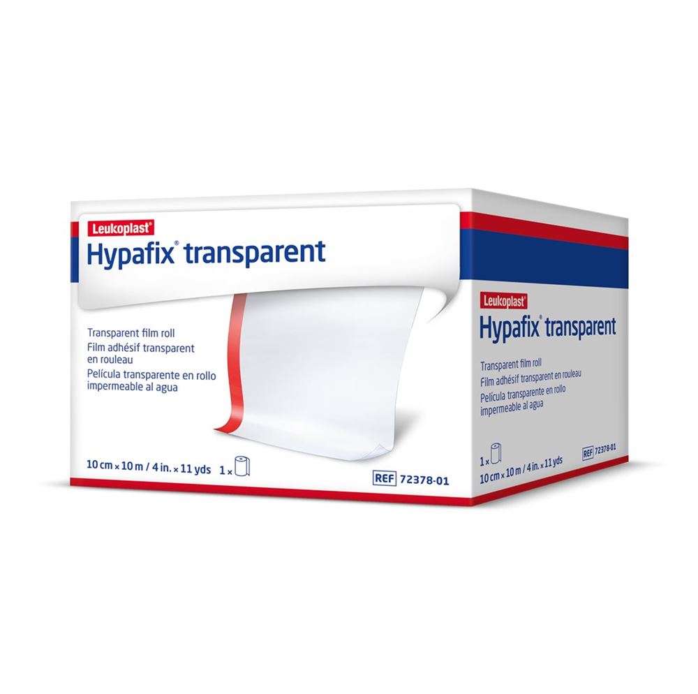 HYPAFIX transparent 10cmx10m unsteril Rolle 1 Stk