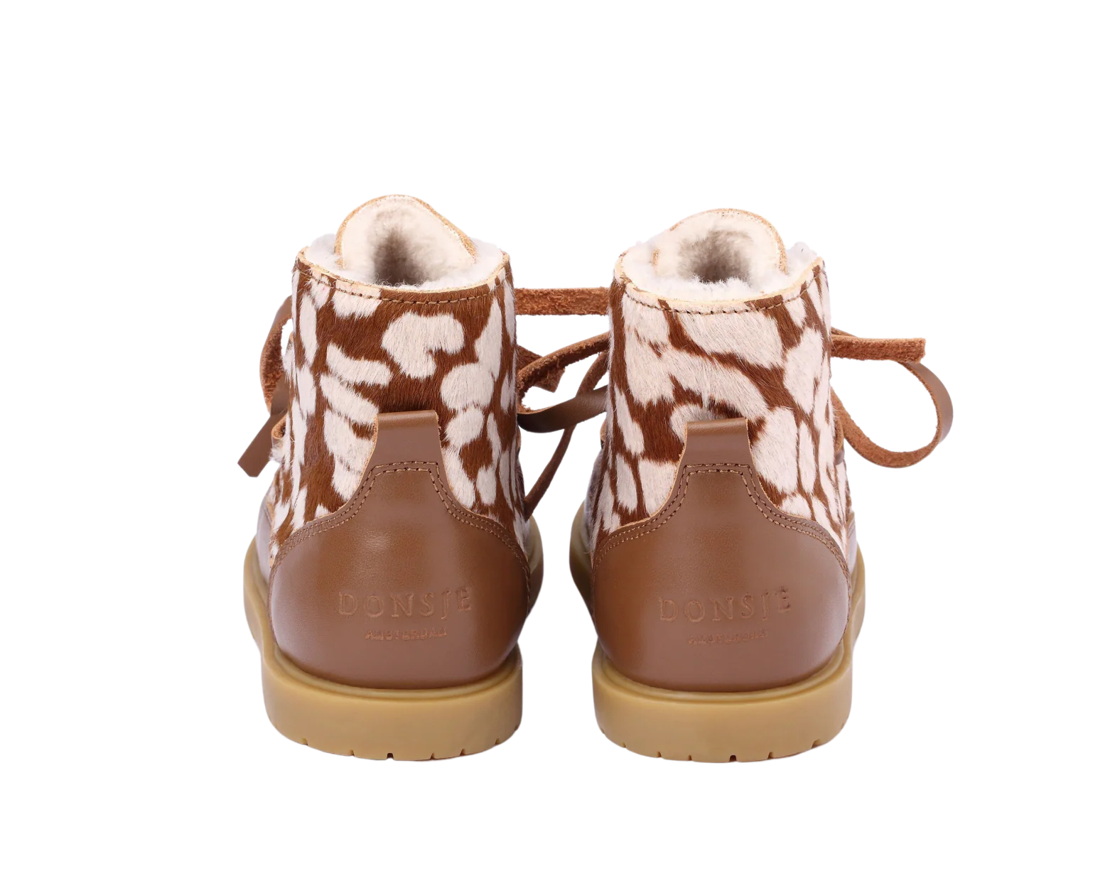 Buddy Exclusive Boots | Brown Spotted Cow Hair