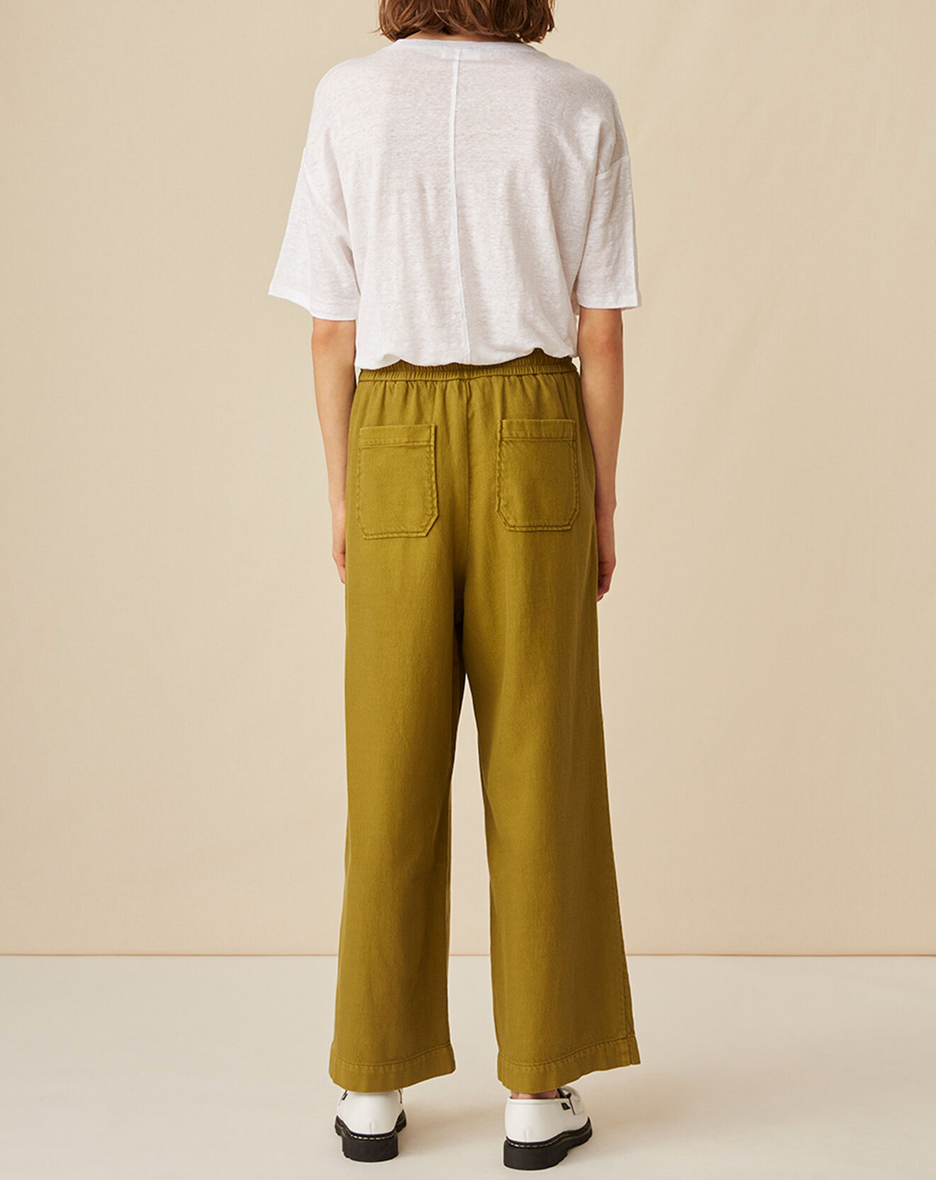 Harris Wilson Pantalon Eytan tilleul