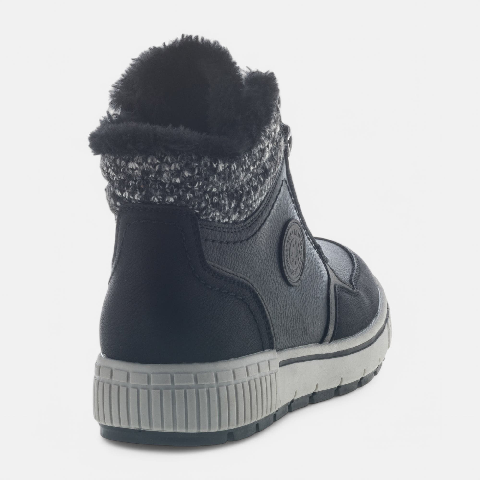 Bottines à lacets Femme noir