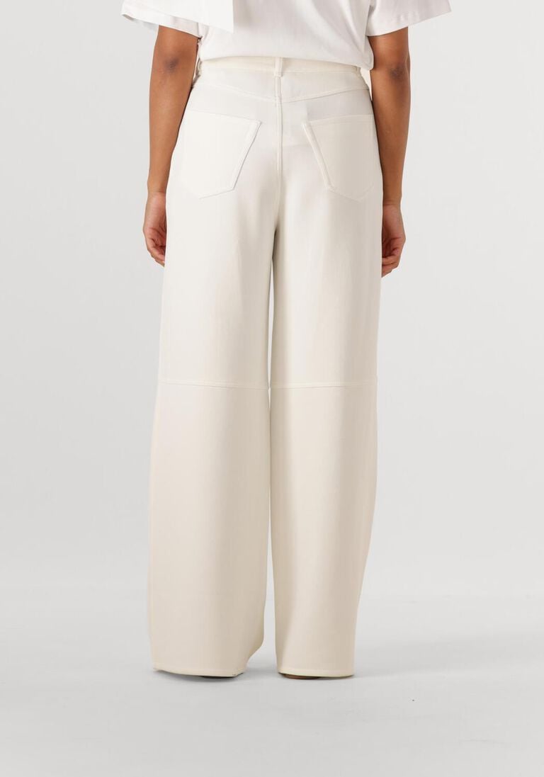 witte max mara wijde broek merlot