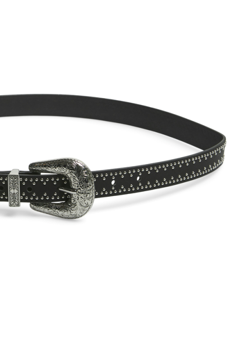 Pieces zwarte dames riem