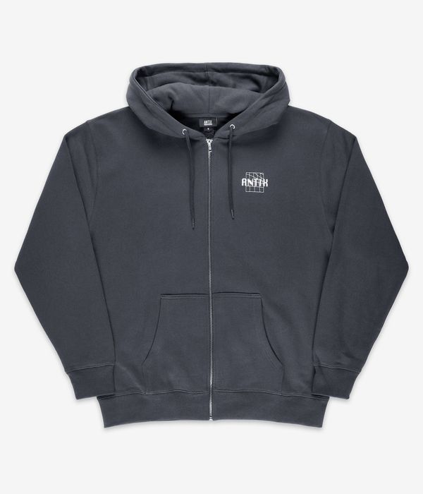 Antix Cerberus Organic Zip-Hoodie (charcoal)