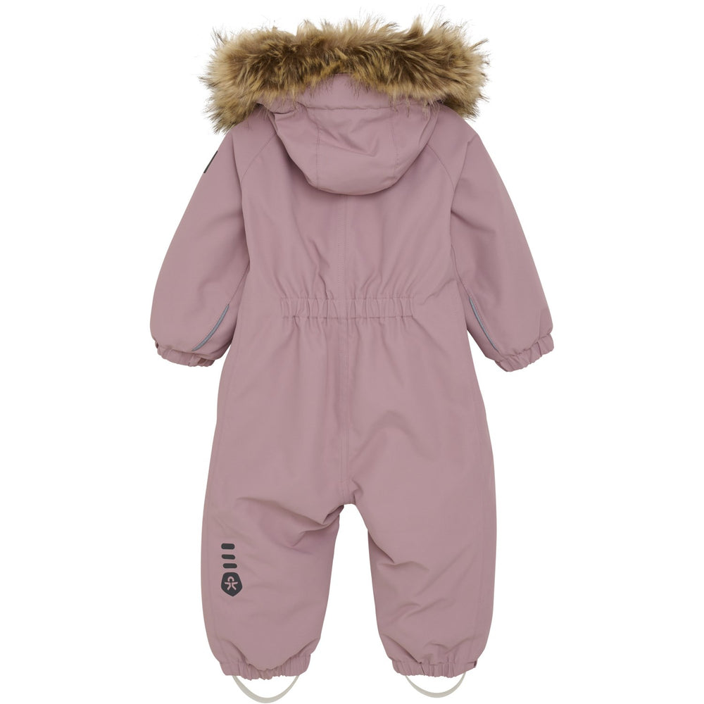 Køb Color Kids Woodrose Baby Coverall W. Fake Pels