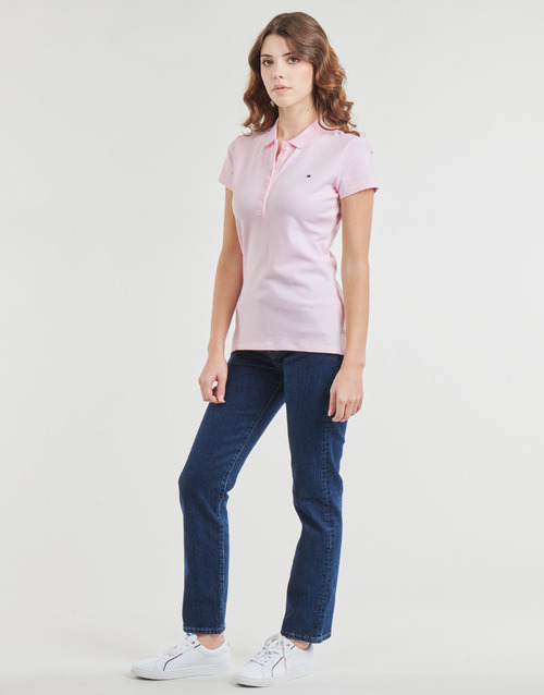 Tommy Hilfiger - HERITAGE SHORT SLEEVESLIM POLO - Rose
