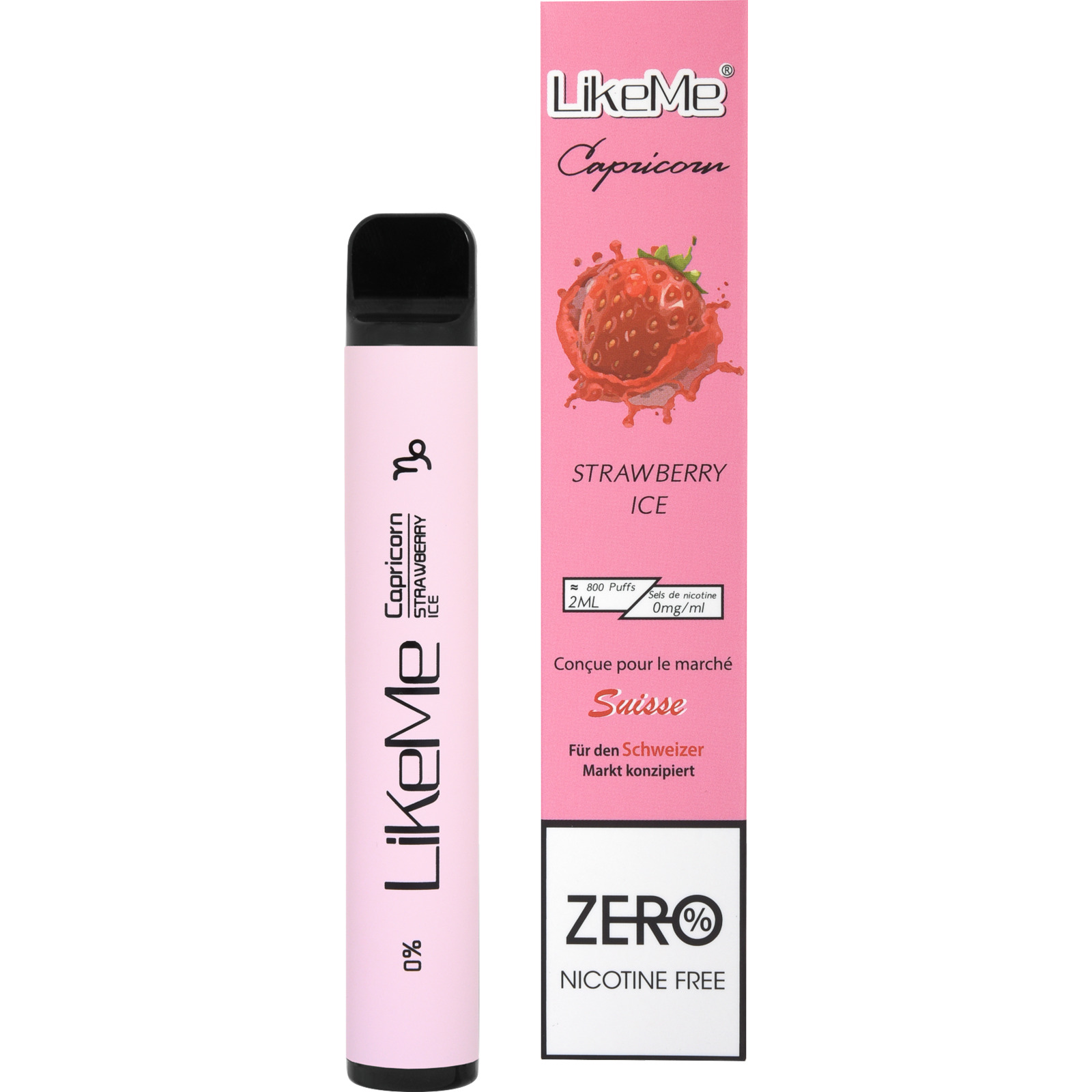 LikeMe Strawberry Ice 0%