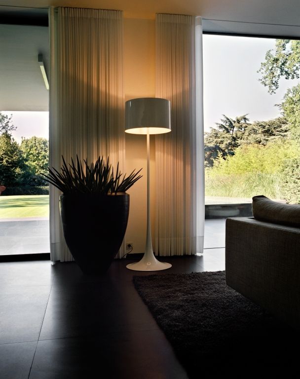 Flos Spun Light F vloerlamp zwart