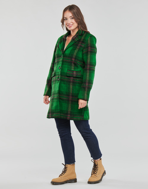 Vila - VIJAYLAH L/S COAT/SU - Vert