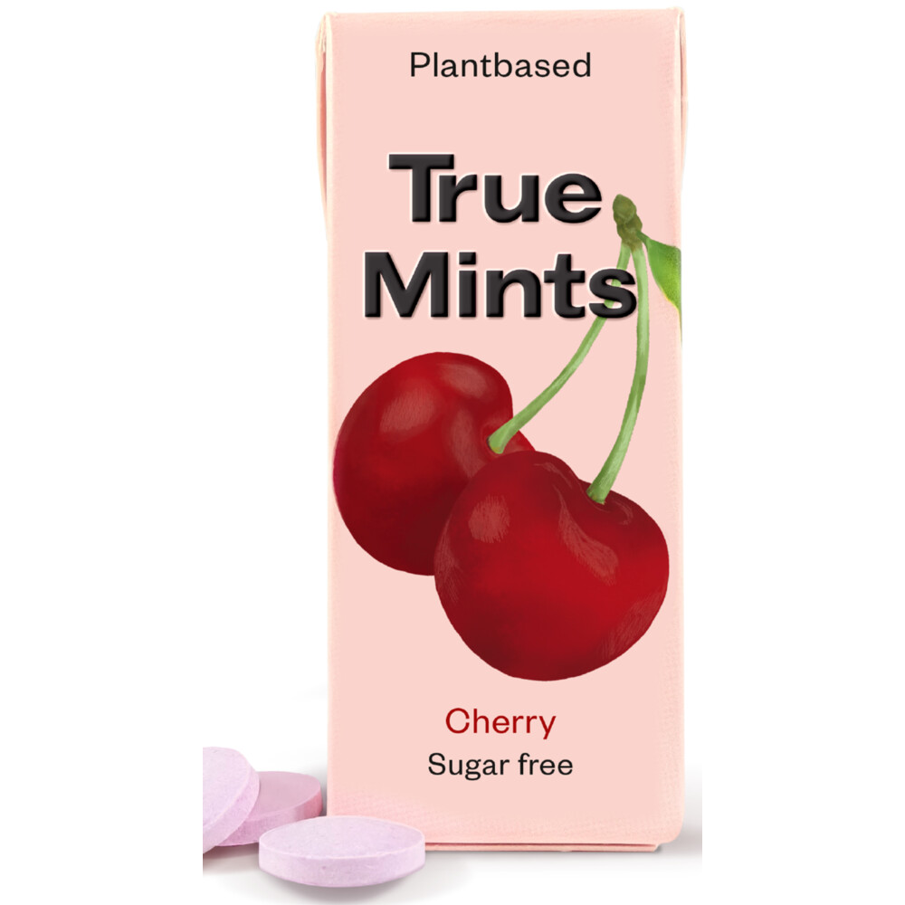 3x True Gum True Mints Cherry13 gr