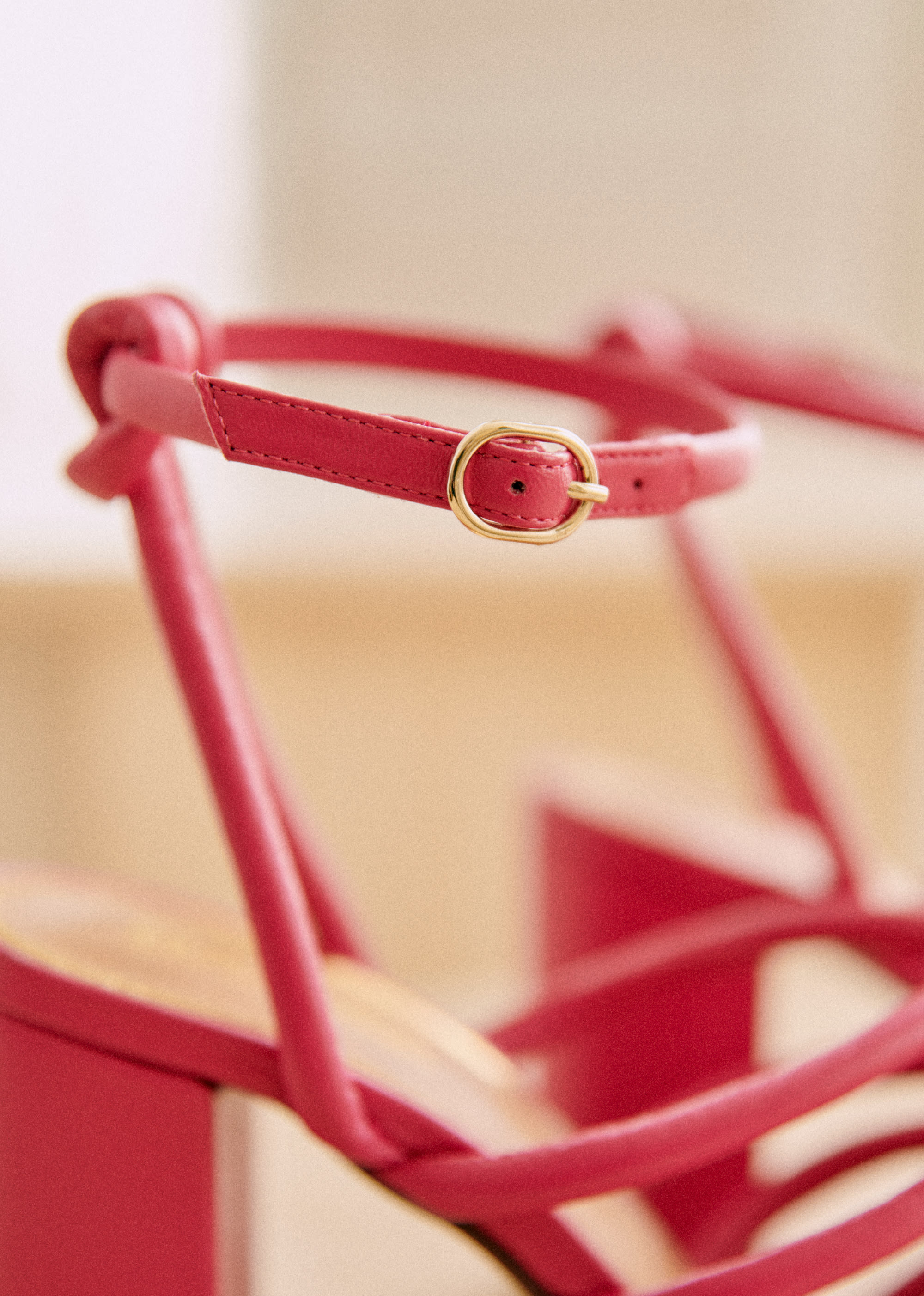 Sandales High Déborah - Rose vif lisse - SOULIERS/SOULIERS Sandales 5906211