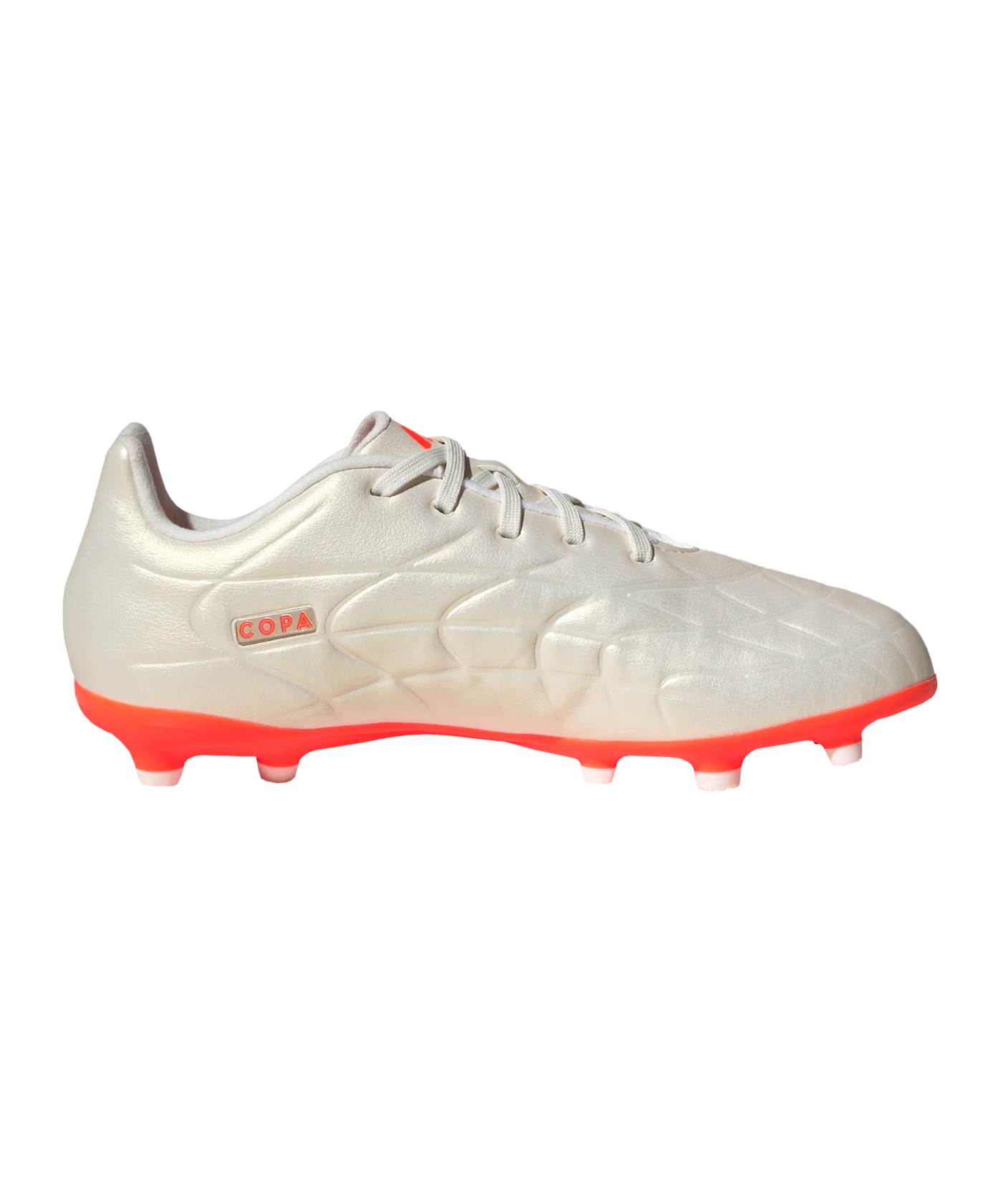 adidas COPA Pure.3 FG Heatspawn Kids Weiss Orange