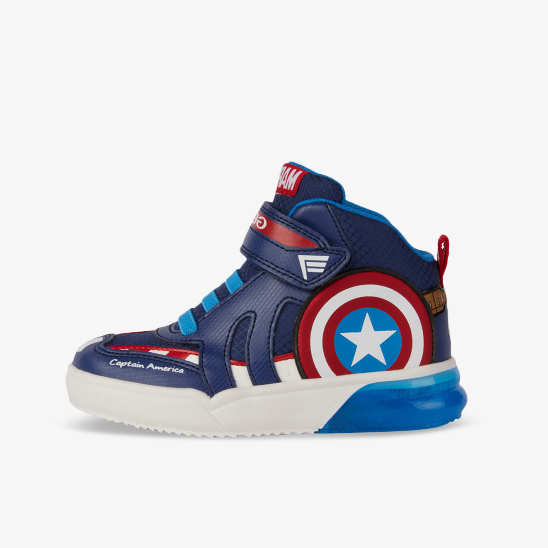 GEOX J GRAYJAY BOY C Sneaker High blau