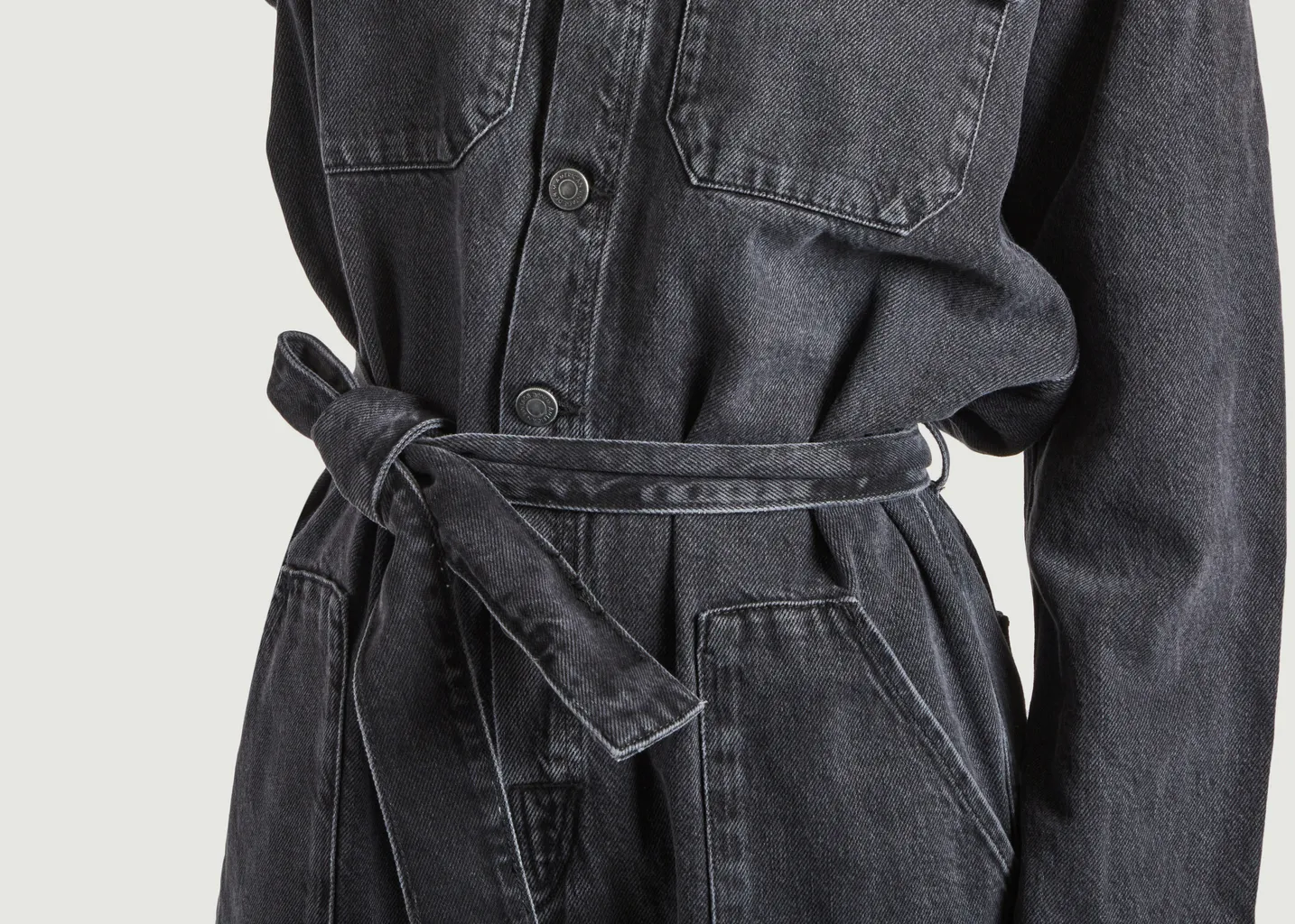 Combinaison manches longues en denim Yopday American Vintage
