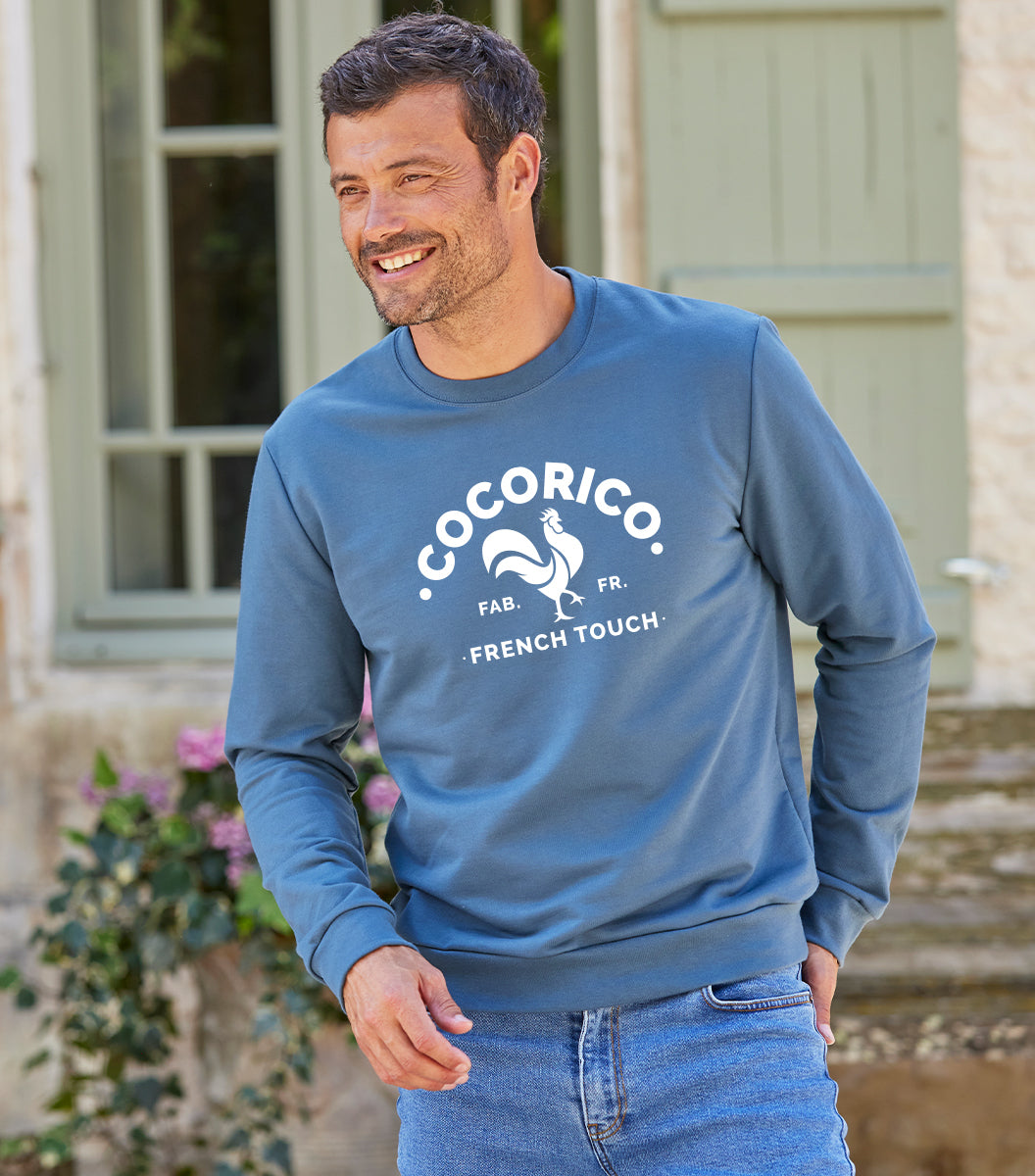 Sweat Homme Azur - Coq Français