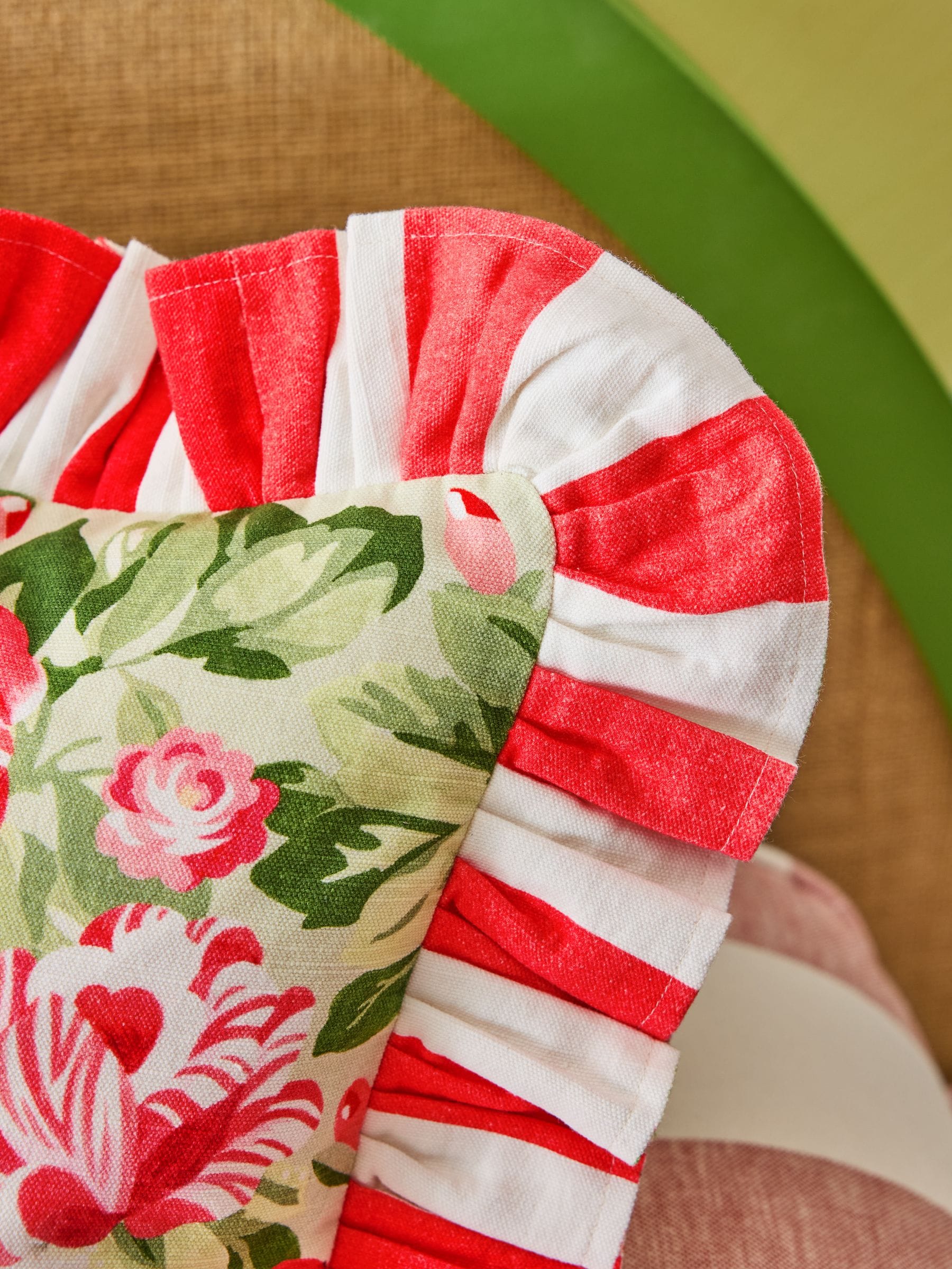 Cath Kidston Moomin Mamma Ruffle Edge Cushion