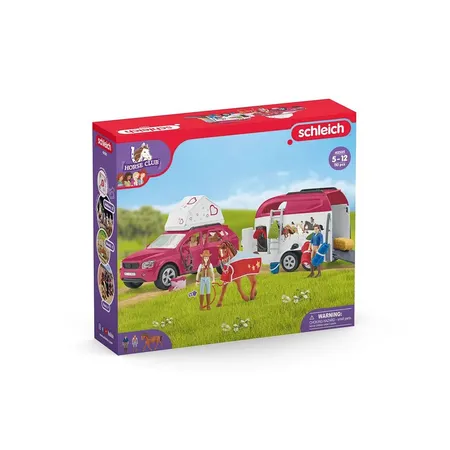Schleich® 42535 Horse Club - Abenteuer mit Auto und Pferdeanhänger