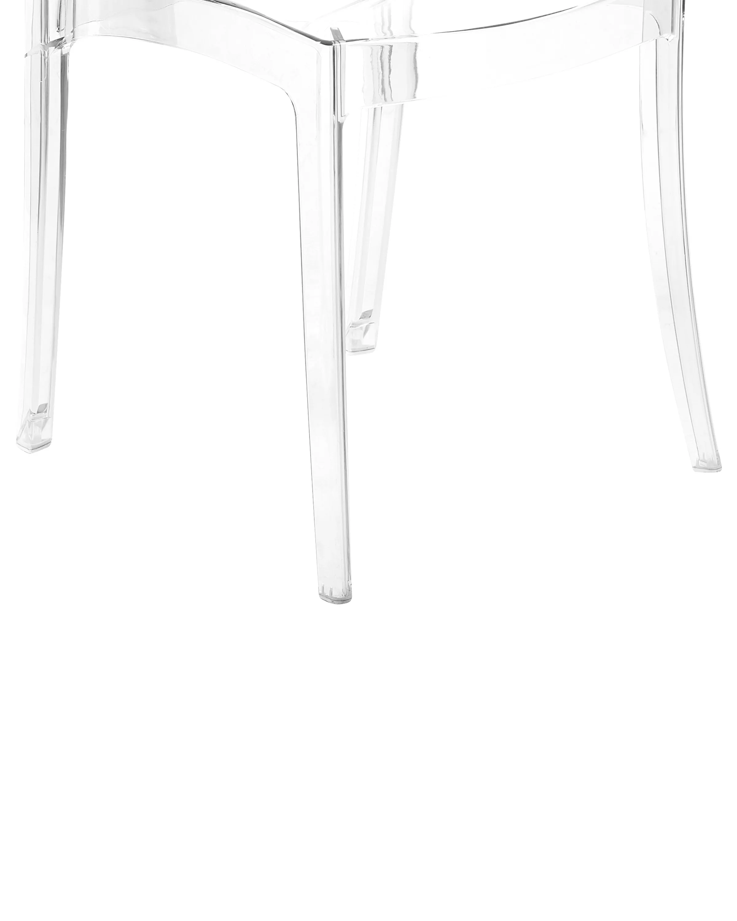 Set van 2 eetkamerstoelen COVINGTON Transparant